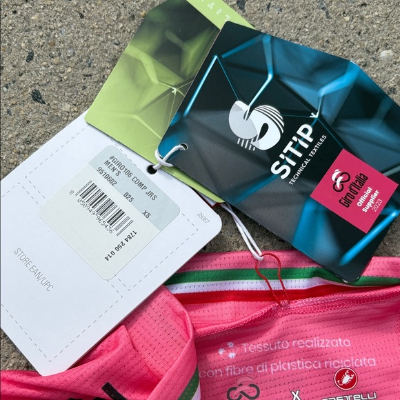 Castelli Pink Cycling Jersey - Picture 5 of 9